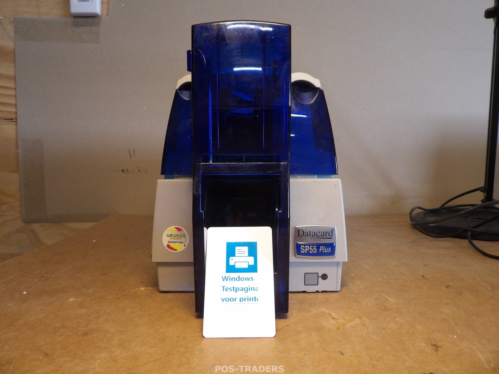 Datacard SP55 Plus SP55CH1USB Color ID Card Simplex Printer - PRINTS OK 