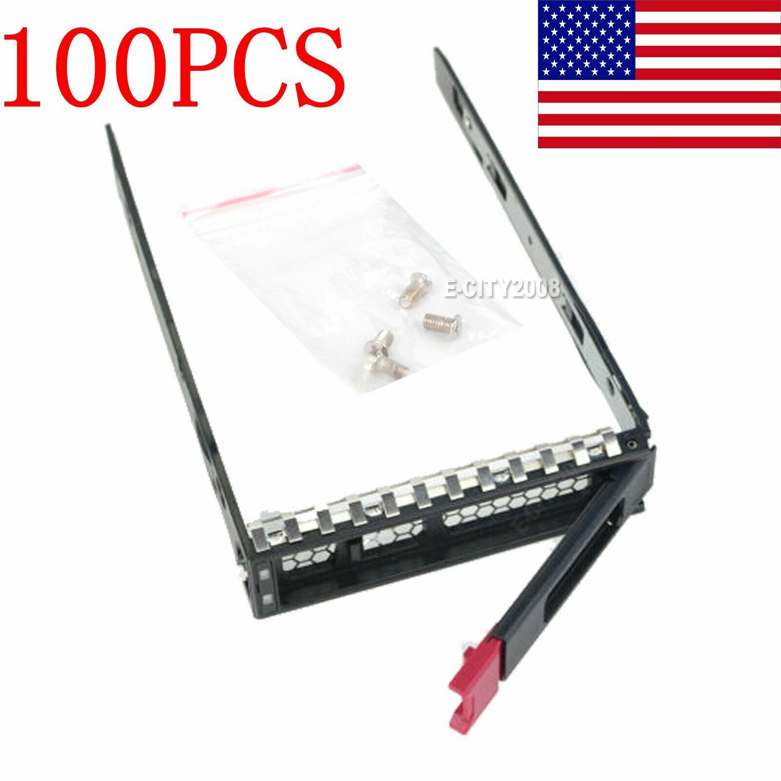 100Pcs For HP SAS SATA Tray caddy 3.5" Apollo 4510 Gen9 HPE StoreEasy 1650 Gen9