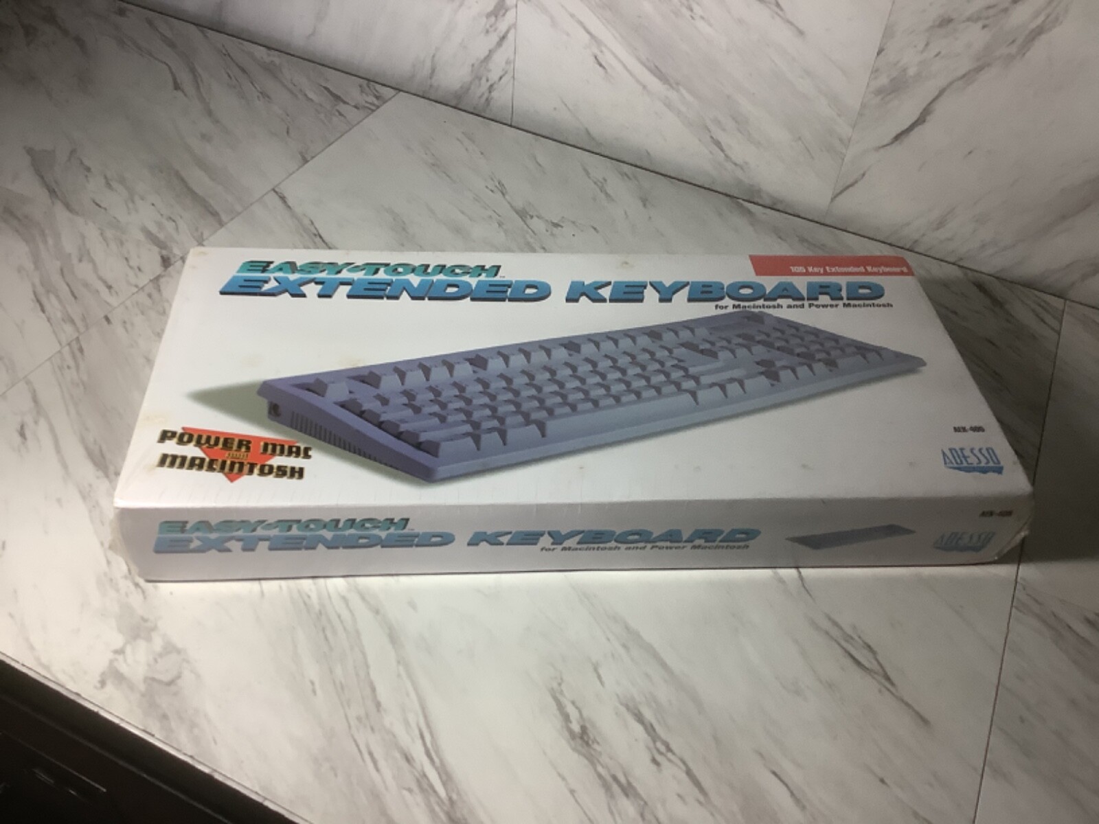 Adesso Easy Touch Extended Keyboard  AEK-405 ,MAC -NEW SEALED ,Vintage 