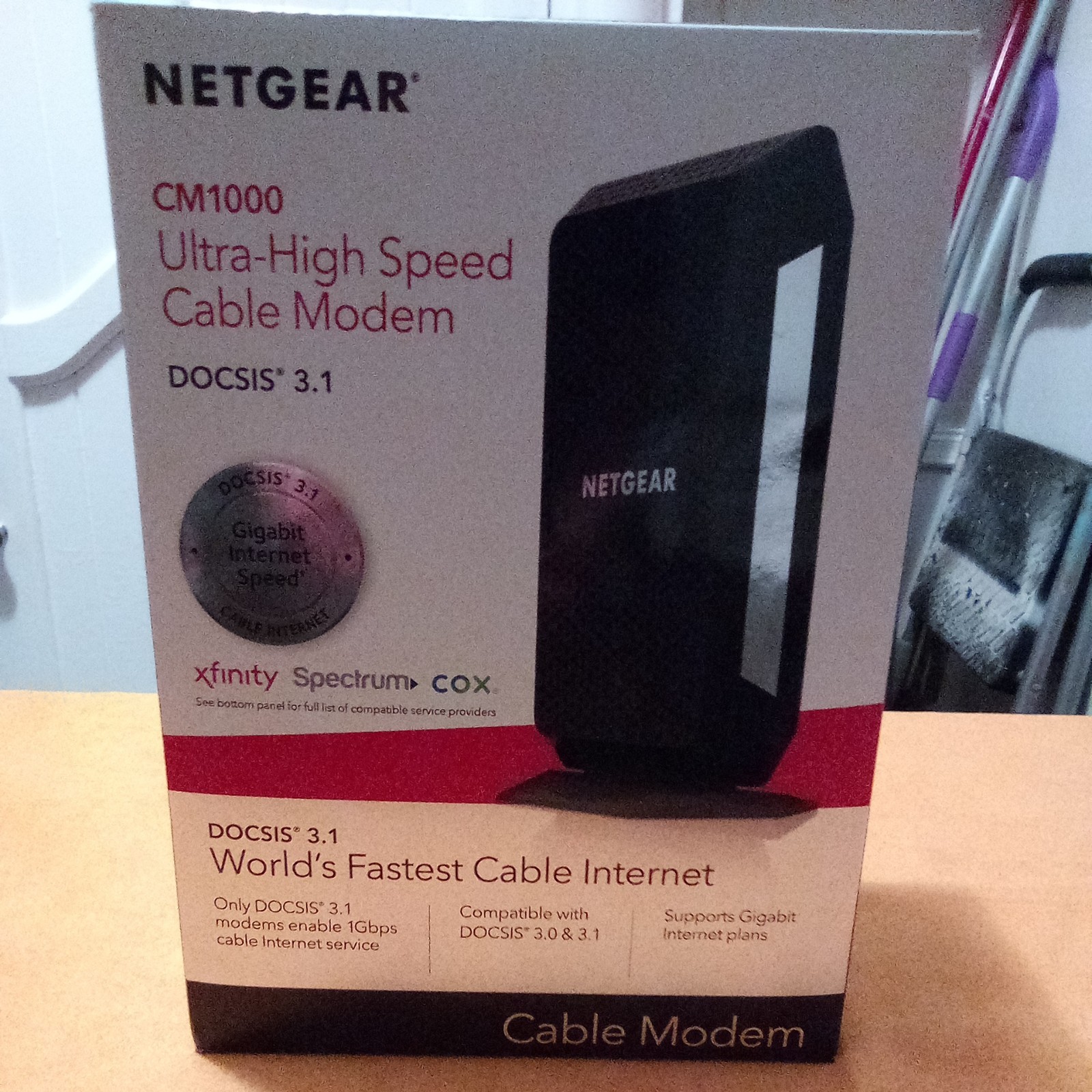 Netgear CM1000 DOCSIS 3.1 Gbps Ultra-High Speed Cable Modem