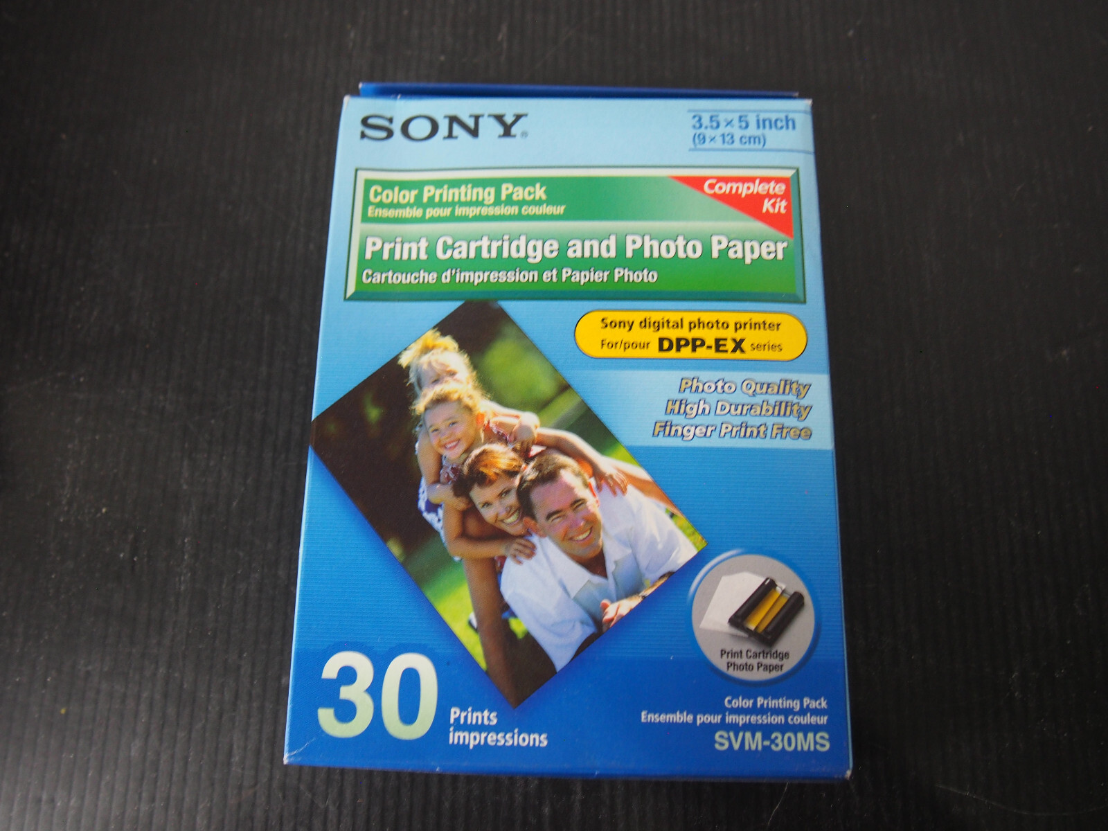 SONY SVM-30MS Color Print Pack Cartridge Photo Paper DPP-EX 2004