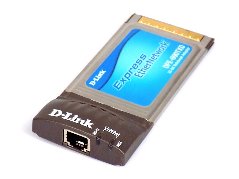 D-Link DFE-690TXD Fast Ethernet CardBus Adapter 10/100Mbps for Notebooks