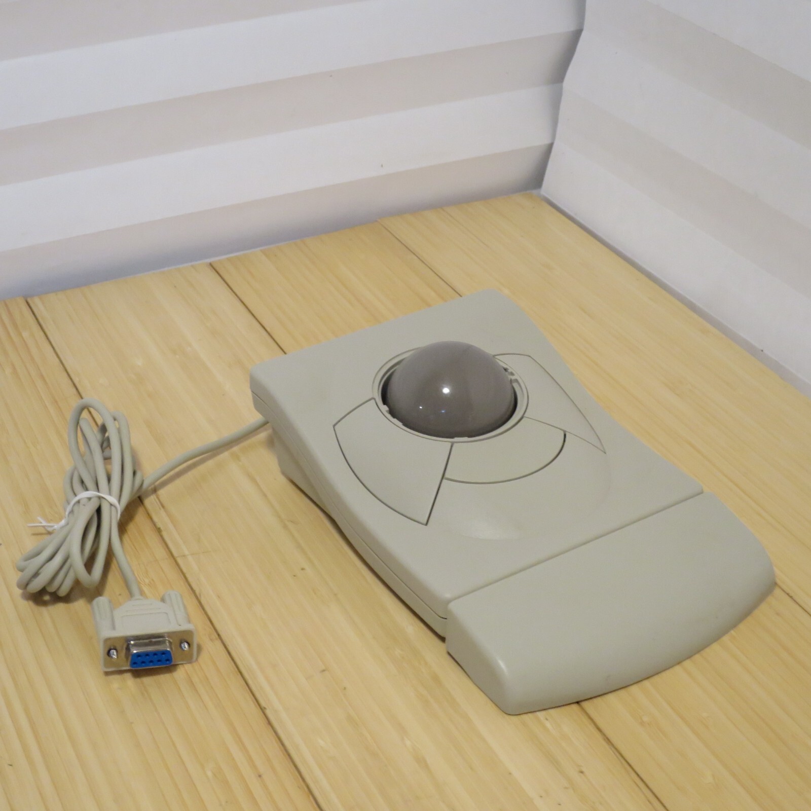 Vintage DRTRACK Trackball Roller Ball Mouse with 3 Buttons - Tested - See Notes