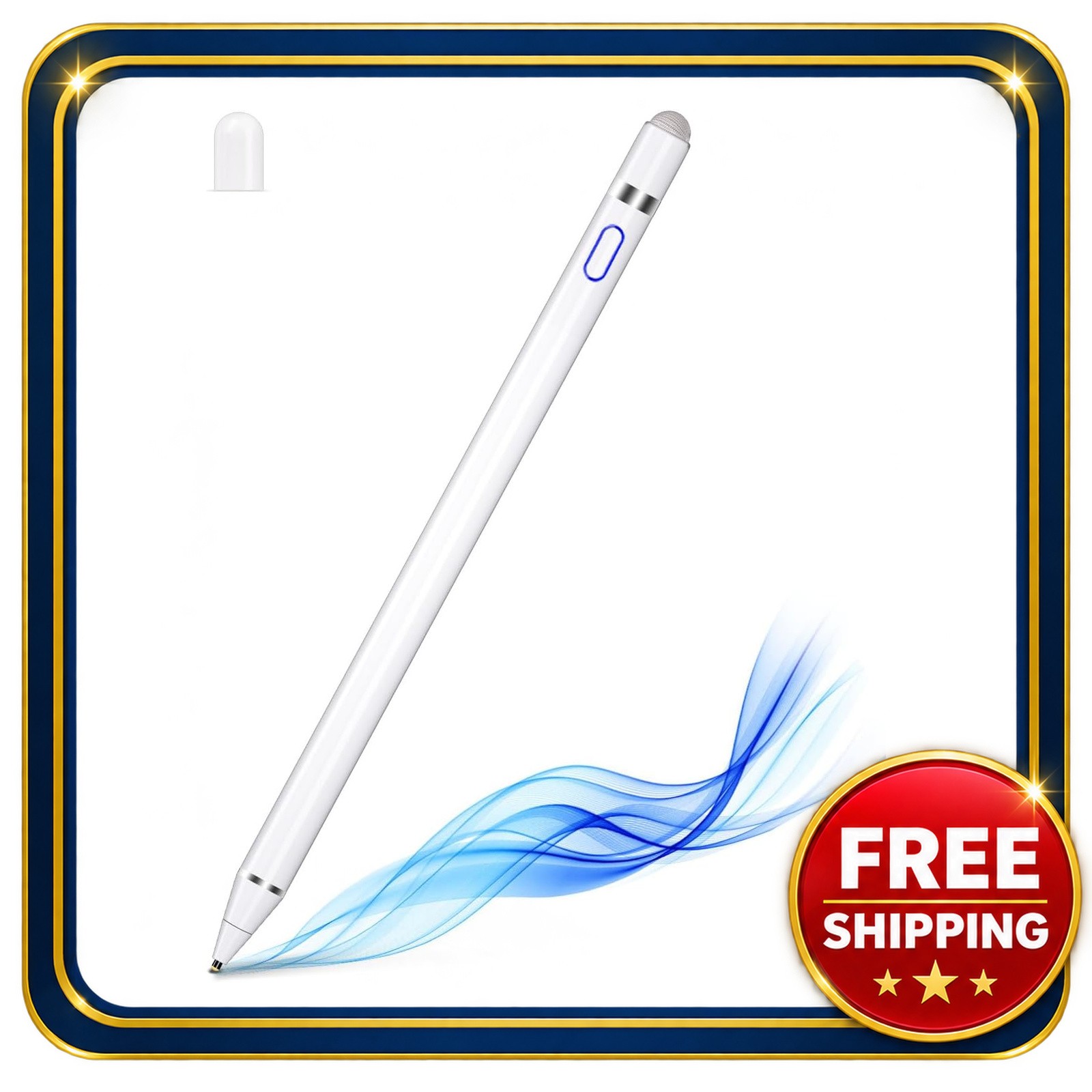 Active Stylus Pen for Touch Screen 1.45mm Copper Tip Dual Tips