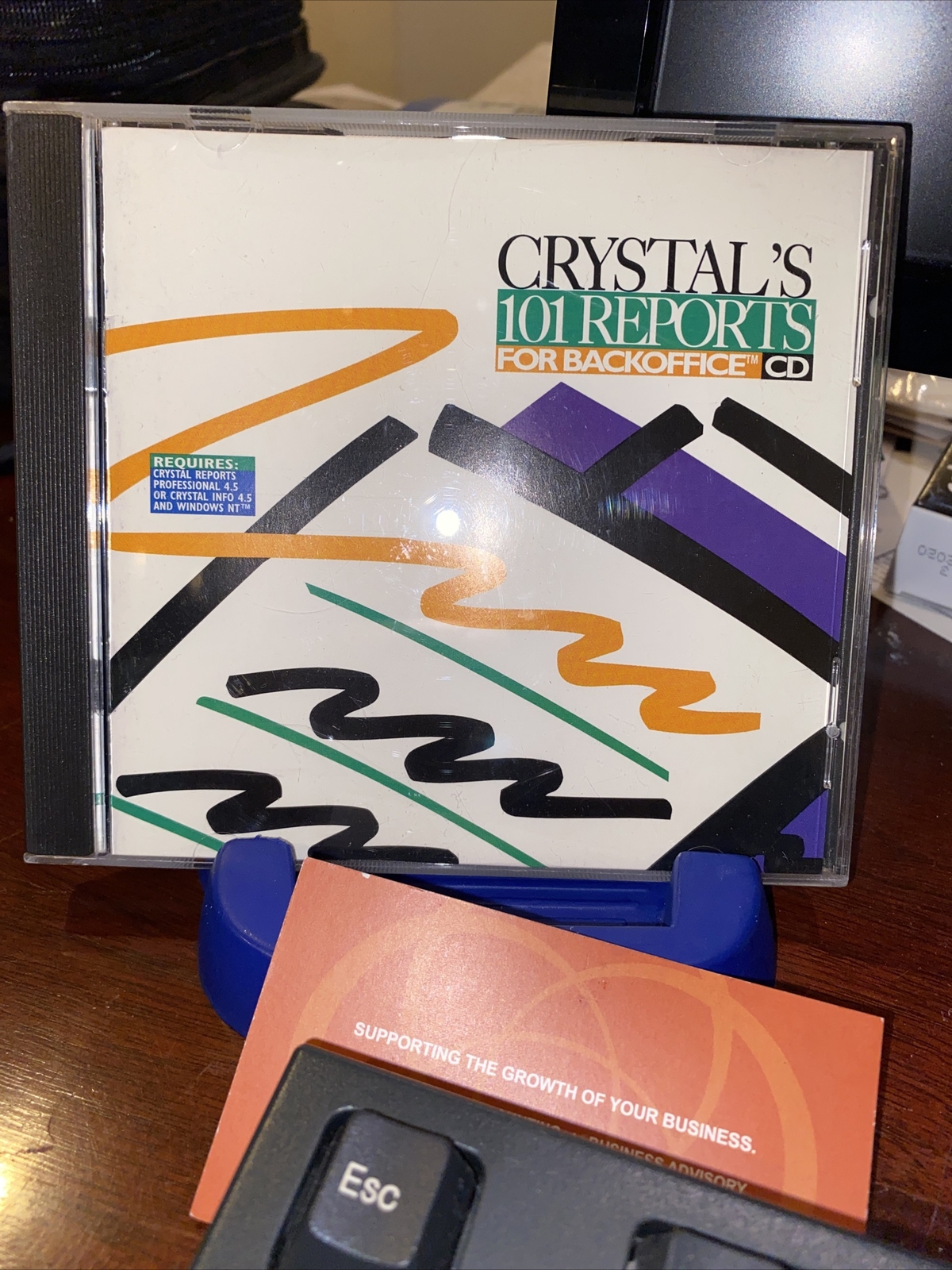 AWESOME Crystal’s 101 Reports For Back office CD. New Never Used. Learn Or Use