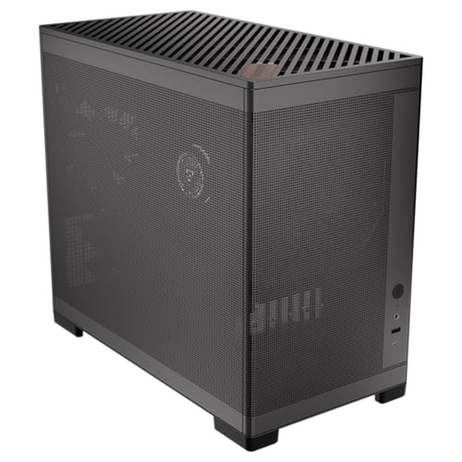 Okinos MiniArt 4 Micro ATX PC case, 2x120mm Reverse 3 Pin Fans & 1x120mm 3 Pi...