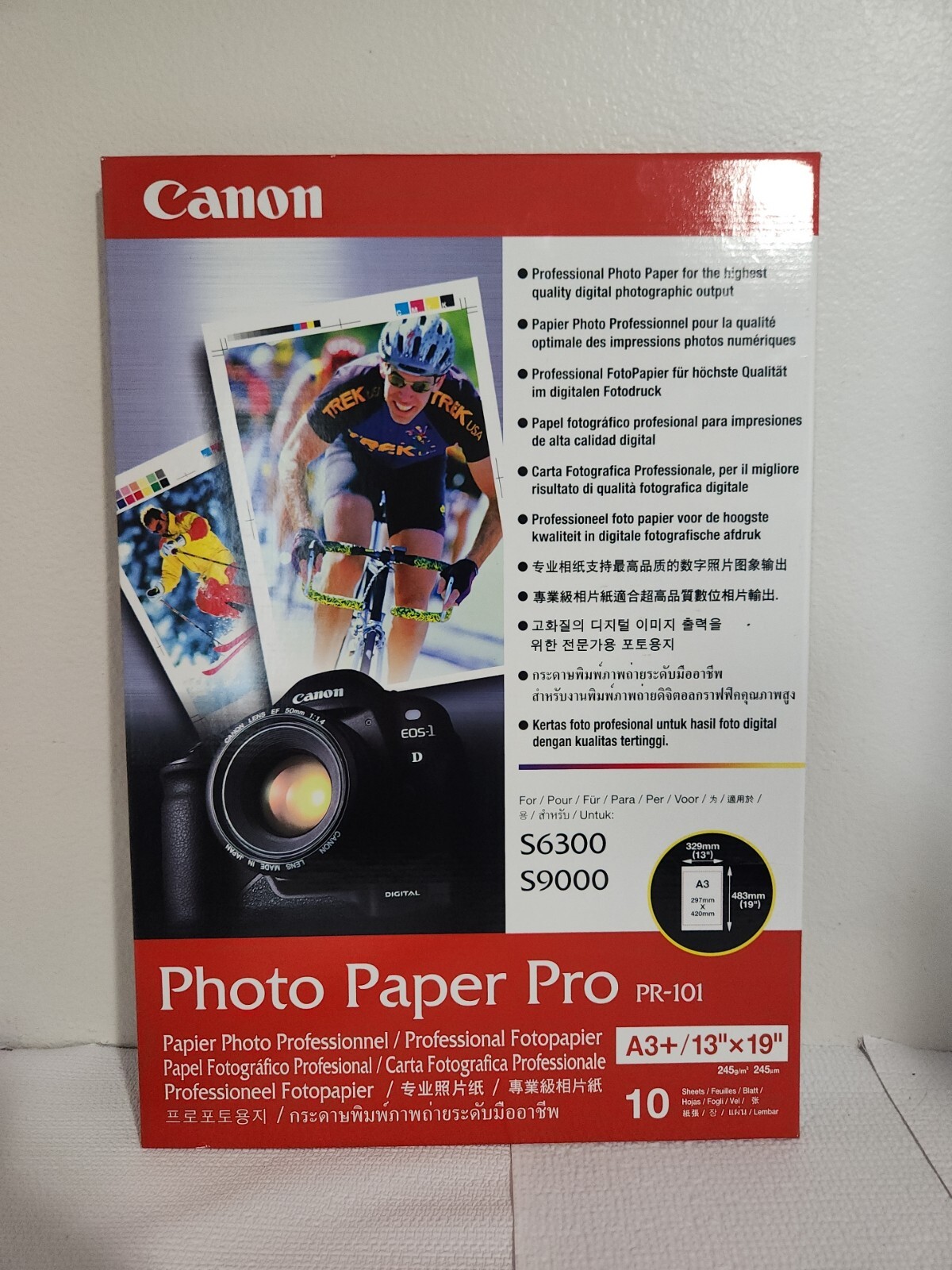 Genuine  Canon #PR-101,  Photo Paper Pro