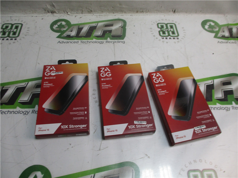 ZAGG XTR3 Screen Protector New Factory Sealed Premium Device Protection Lot of 3