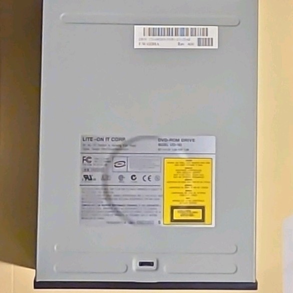 Lite-On IT LTD-163 Internal Desktop DVD-ROM CD-ROM Optical Drive Gray