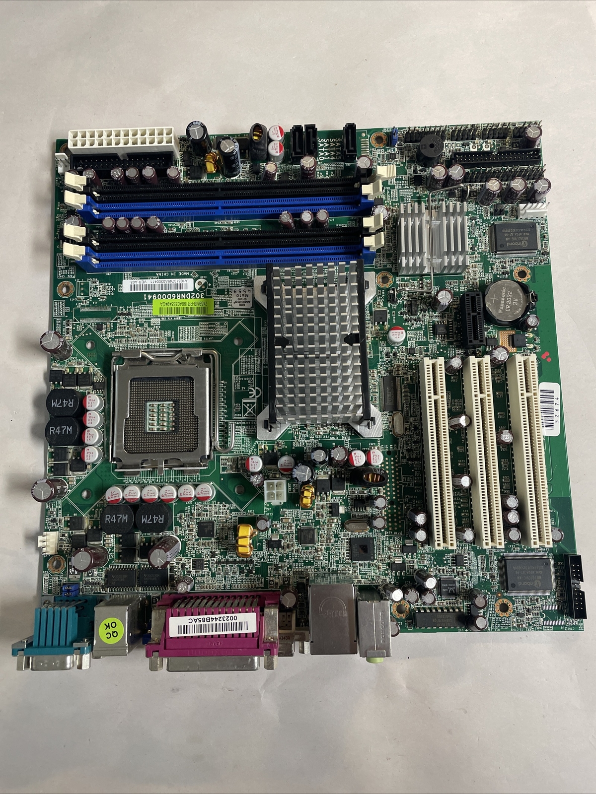 NCR 302DNR6D00941 DDR2 Intel System Motherboard ATM Industrial System @MB29