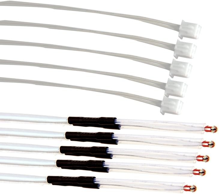 Comgrow 5PCS Creality 3D Printer NTC Thermistor 100K, NTC 3950 100K ohm