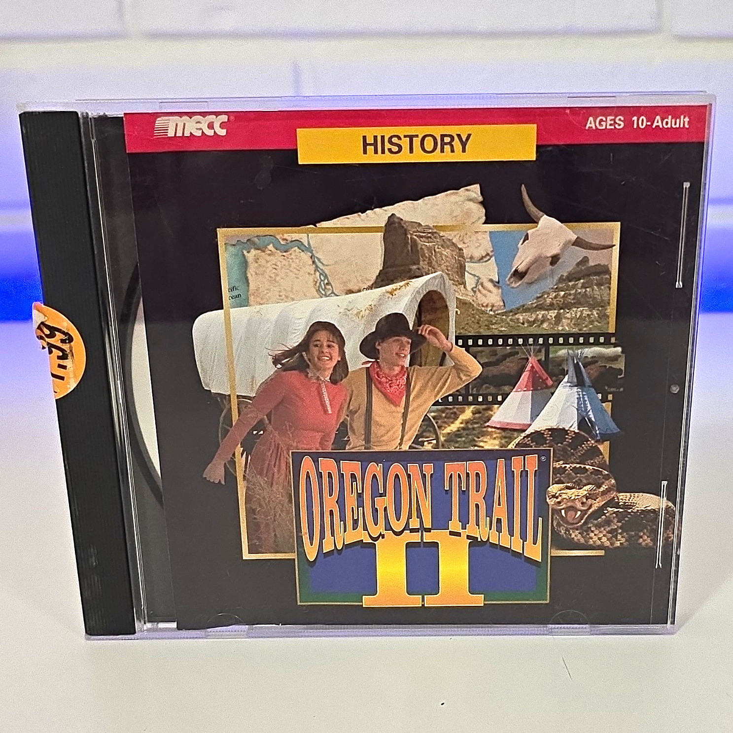 MECC Oregon Trail II History Educational CD-ROM for Windows/Mac, English