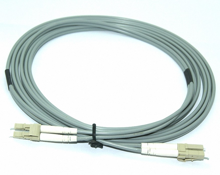 100M Armored cable / Fiber Patch Cord,LC to LC,3.0mm,MM 1GB 62.5/125,duplex