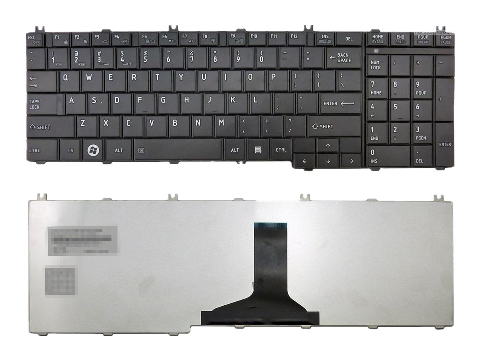 Laptop/Notebook Keyboard for Toshiba Satellite C655 C655D C670 C670D C675 C675D