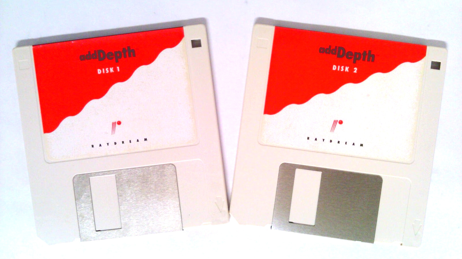 ✅  addDepth~Ray Dream~3.5 Discs~1992~Software~RARE