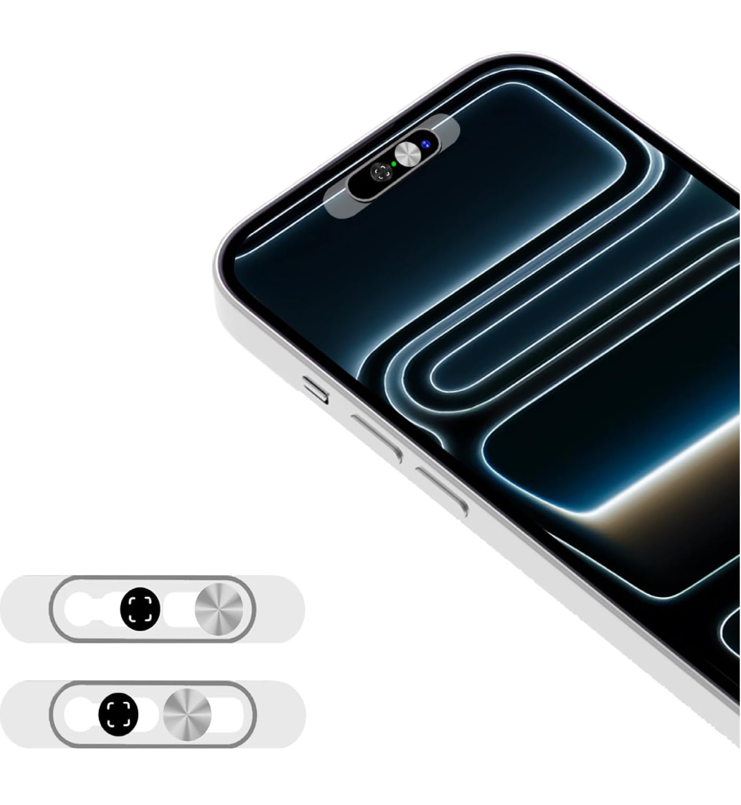 Front Camera Cover Compatible for iPhone 17/17 Air/17Pro/17Pro Max/16/16Plus/16P