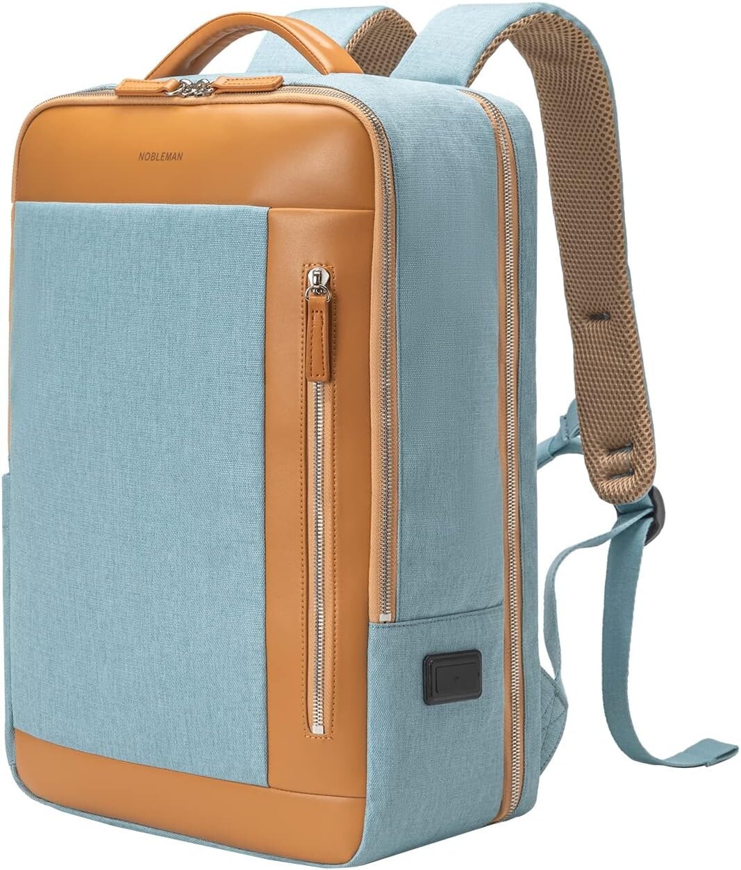 NOBLEMAN Business Smart Waterproof Laptop Backpack (Aqua)