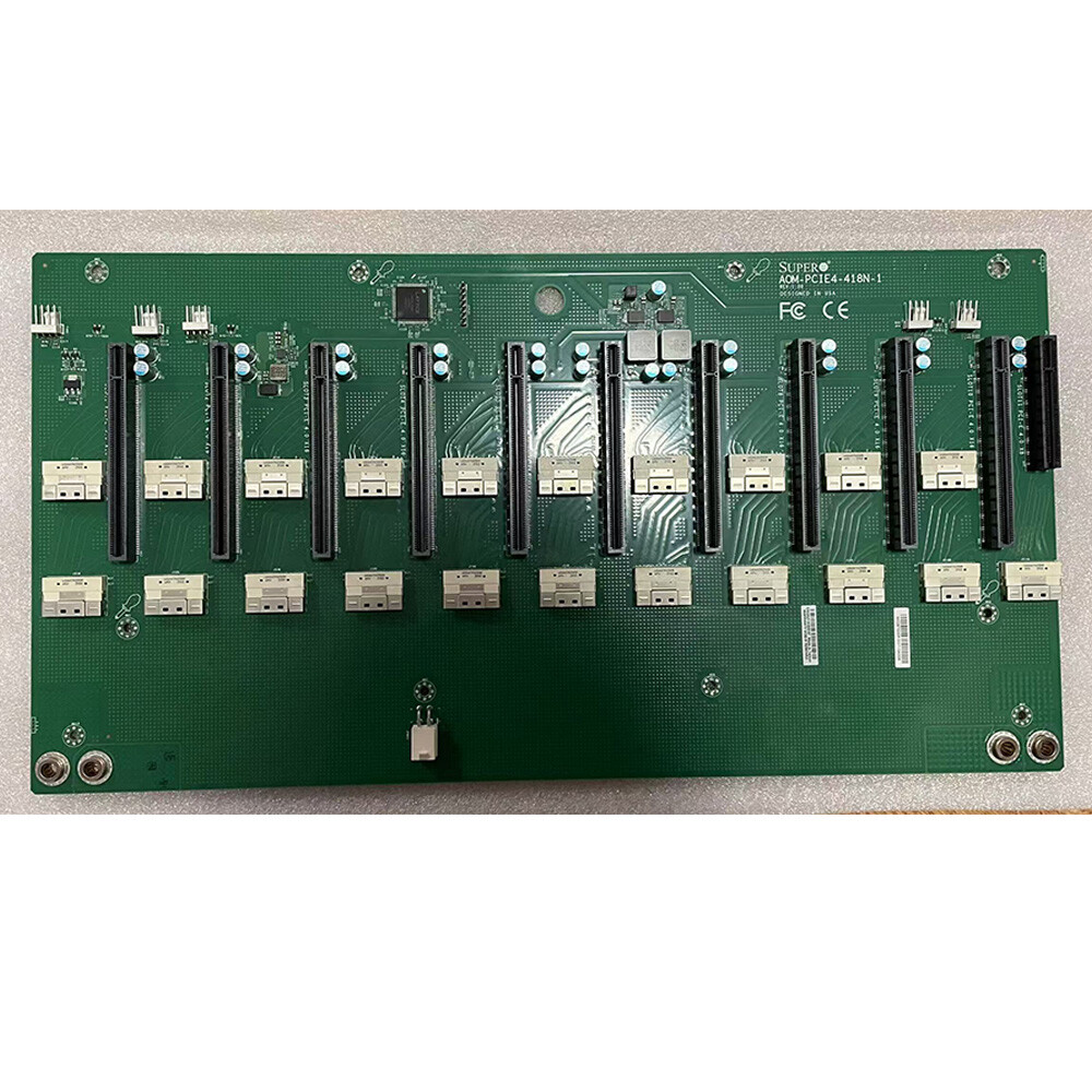 For Supermicro 4124GS-TNR Server PCIe Expansion Board AOM-PCIE4-418N-1