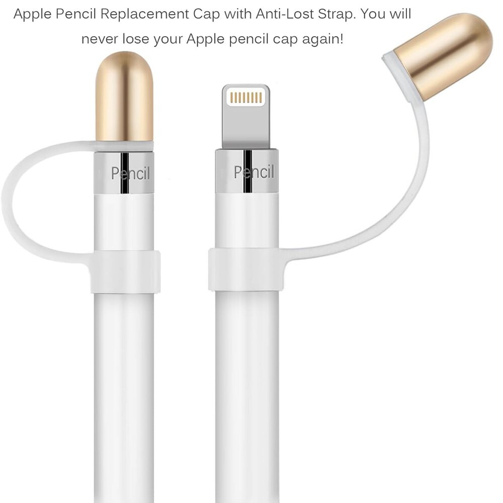High Quality 3 in 1 Magnetic Replacement Anti-lost Cap fits Apple Pencil 1st Gen