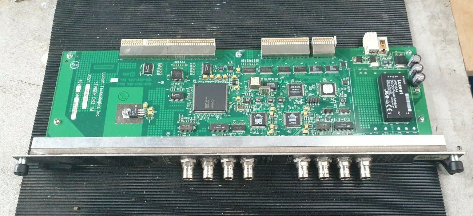 ALCATEL LUCENT STGR-TM-DS3-2 0800-0921-002 F STINGER TRUNK MODULE  (R5S6.4)