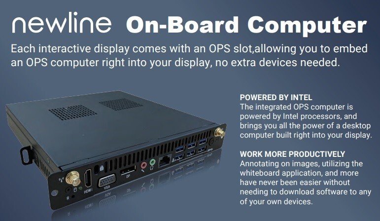 Newline OPS On Board Computer WB5W810W (New)