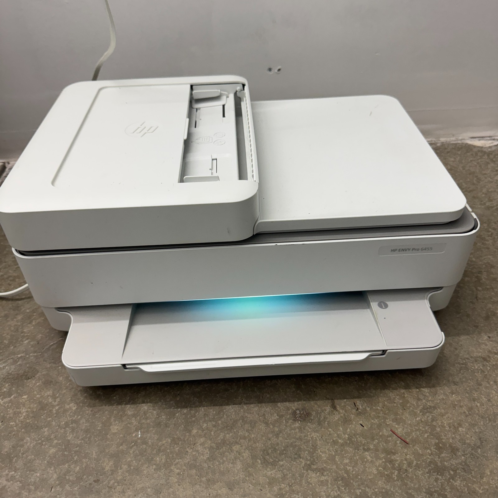 HP Envy Pro 6455e Printer - White ( TESTED / WORKING )