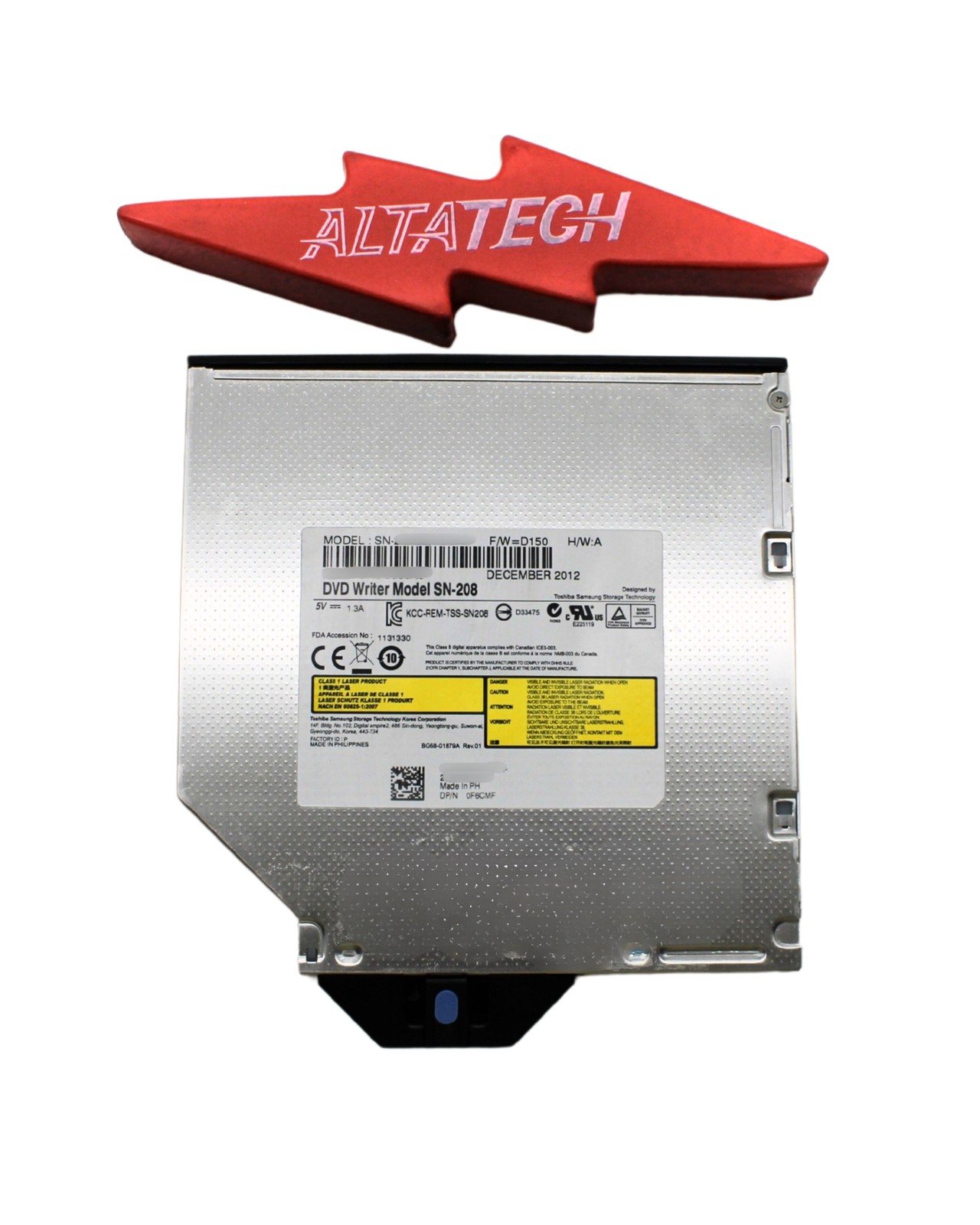 Dell 0F6CMF DVD +/ -RW 8X Slim SATA R720
