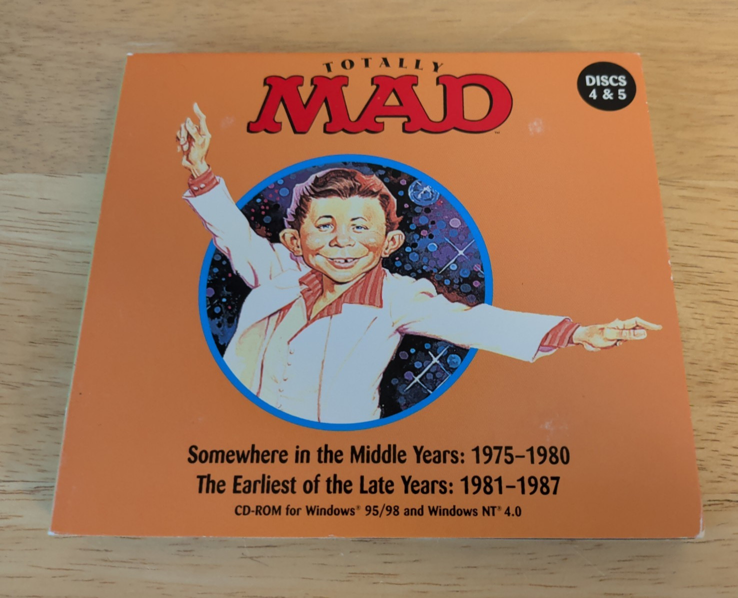Totally MAD CD-ROM - 2 Discs, #4&5 - Digital Library Windows PC