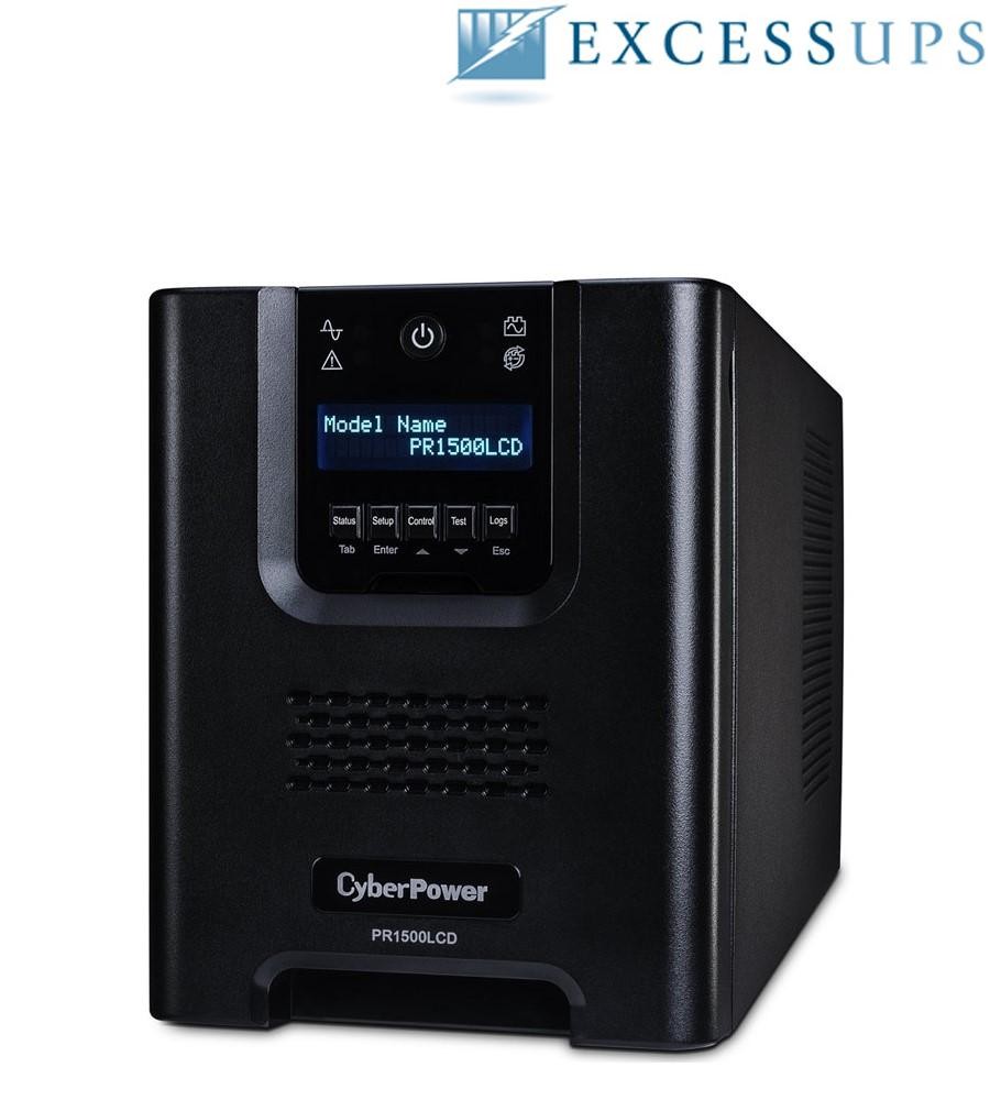 CyberPower Smart App Sinewave 1500VA 1500W 120V Output:(8)5-15R, PR1500LCD - ...