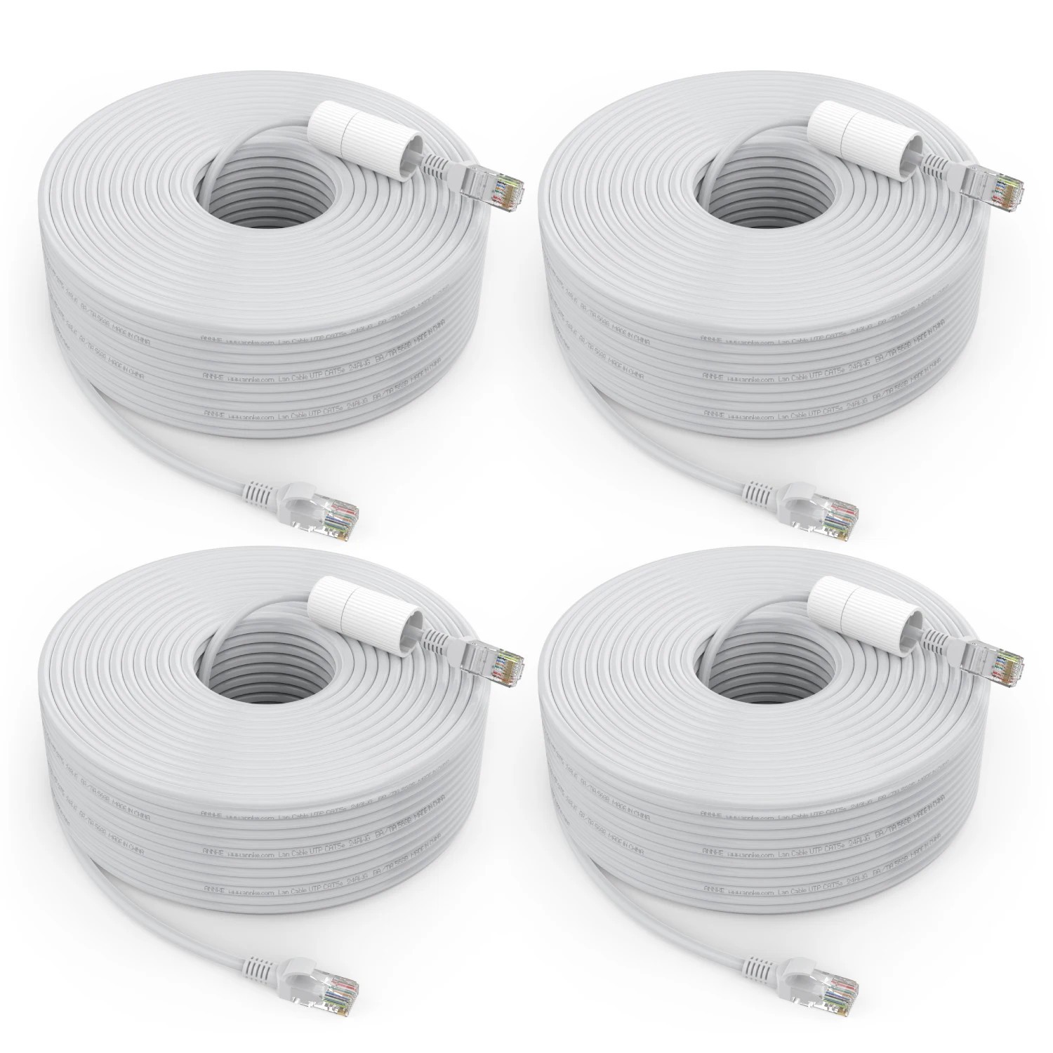 Annke 30M 100ft RJ45 CCTV Ethernet Network Cable LAN POE IP Camera