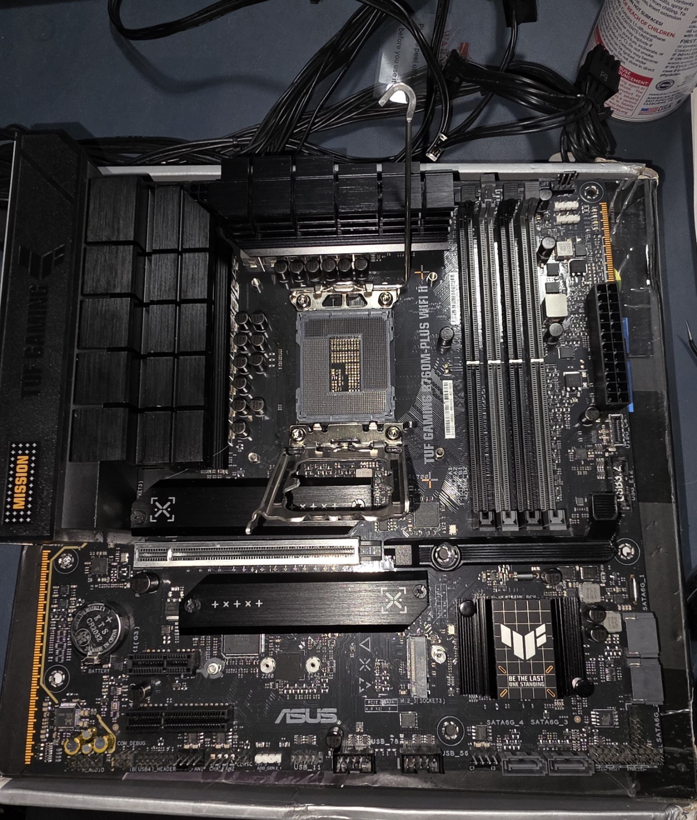 ASUS TUF Gaming B760M-PLUS WIFI II DDR5 MicroATX Intel LGA1700 *READ DESC*