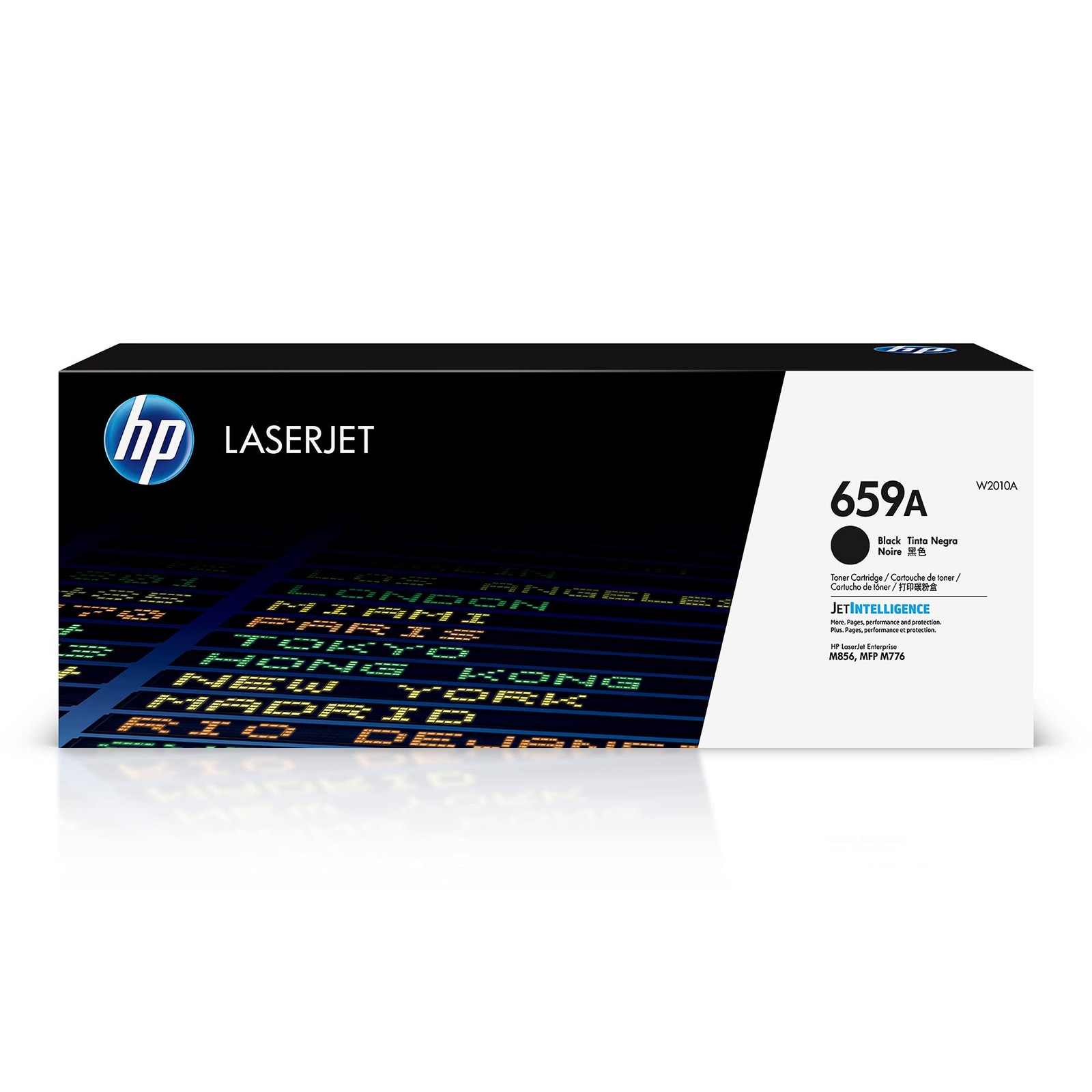 HP 659A W2010A  Black Toner Cartridge | Works Color Laserjet Enterprise M856,