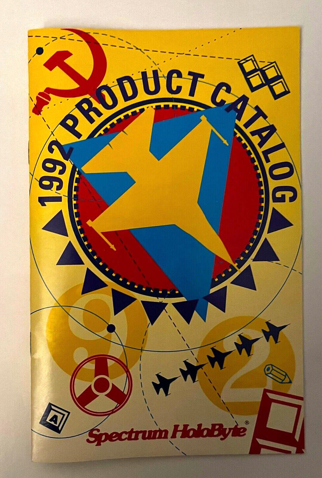 Spectrum Holobyte 1992 software catalog (vintage video games)