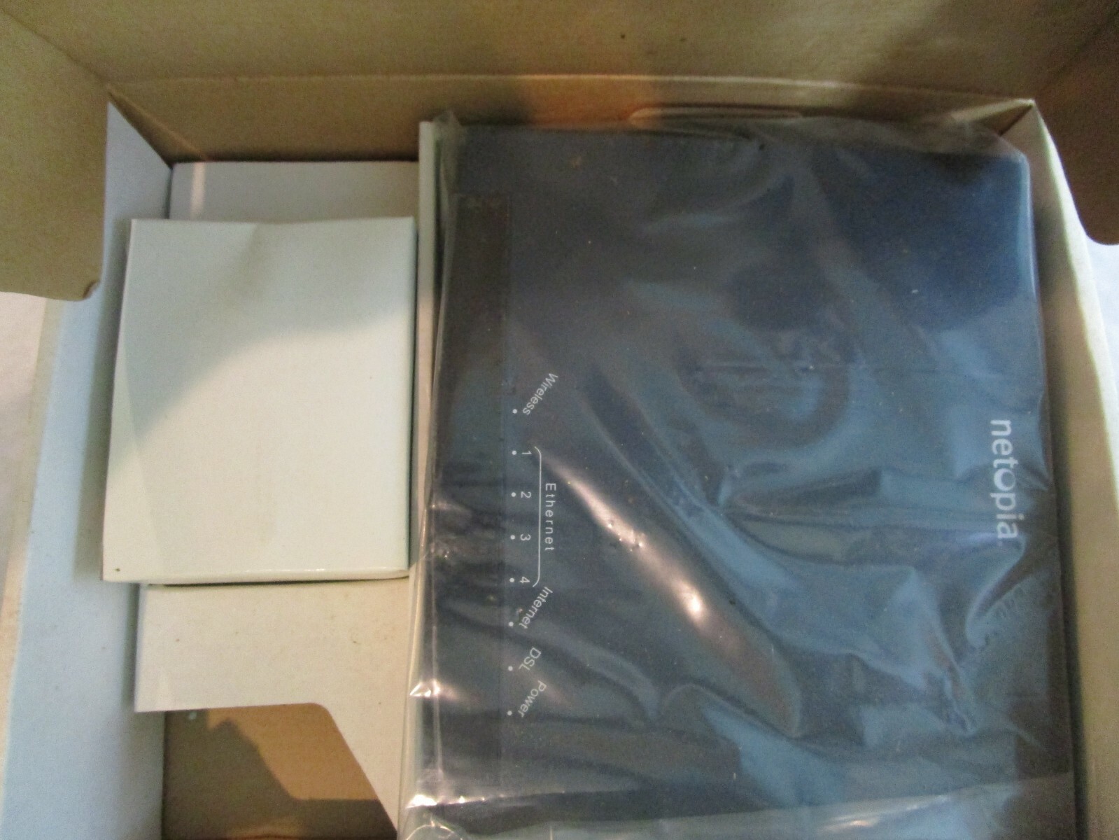 Netopia 3347-02-1006 54 Mbps 4-Port 10/100 Wireless G Router Brand New in Box