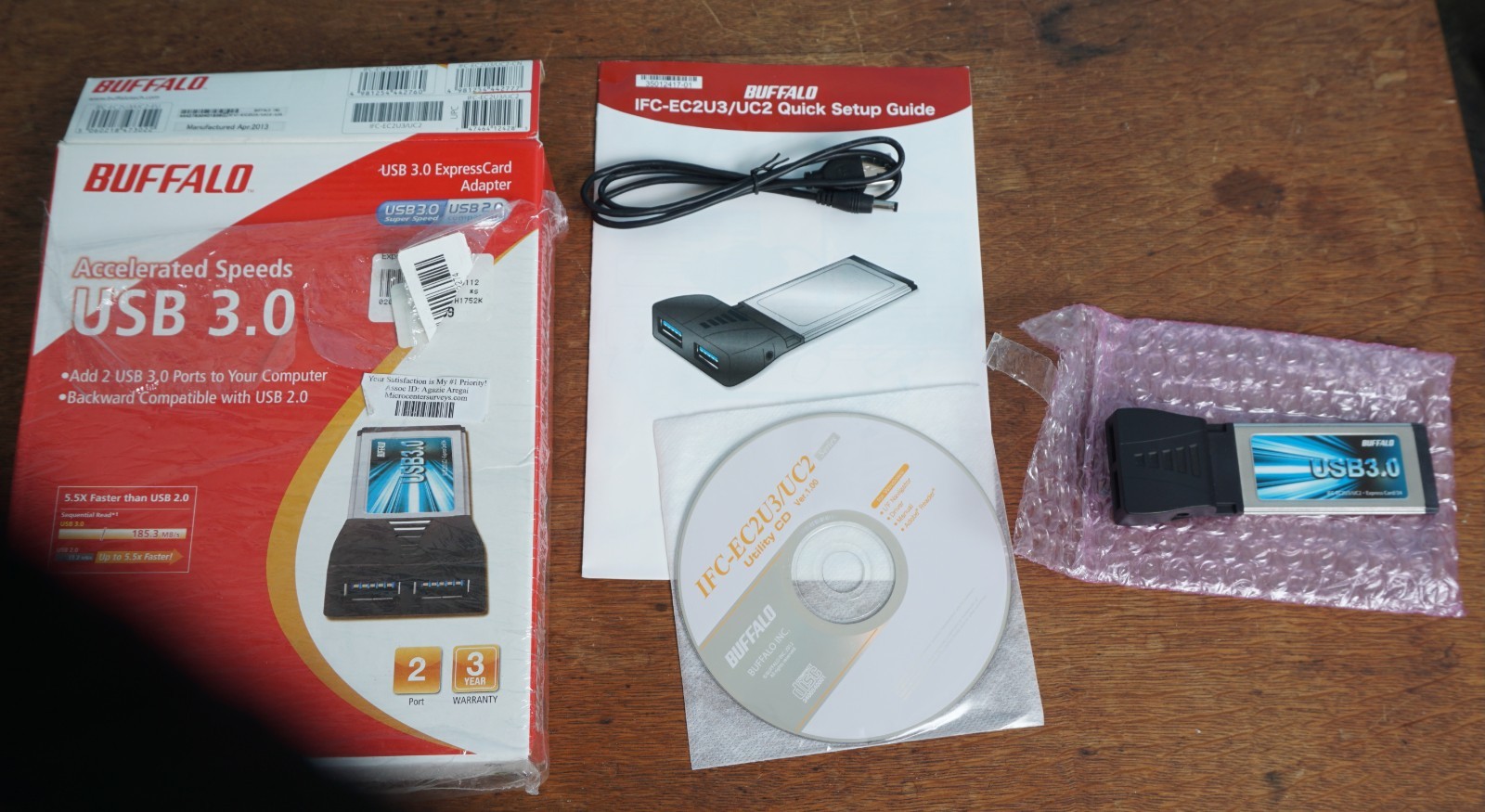 Buffalo USB 3.0 Express Card Adapter