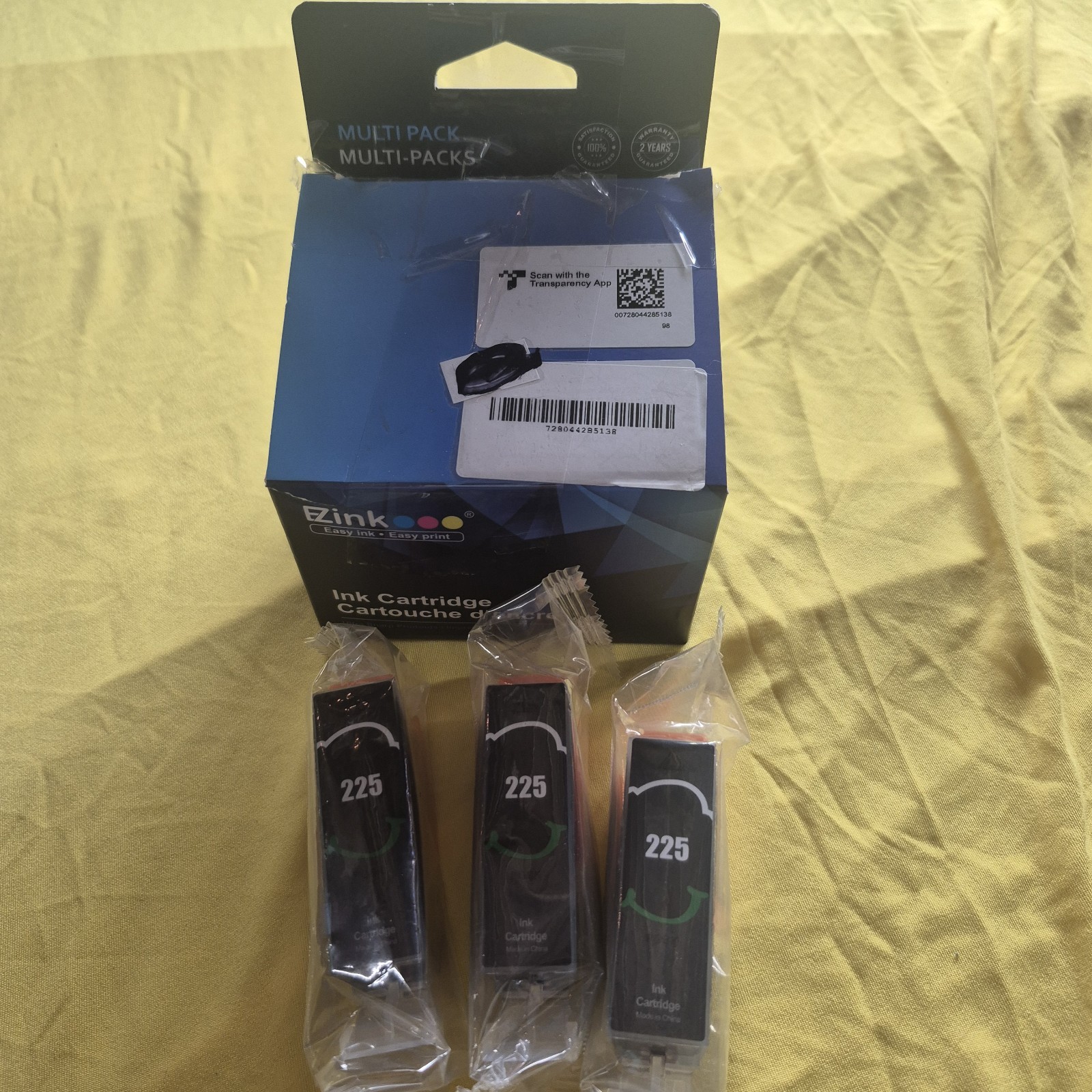 225 ink cartridges