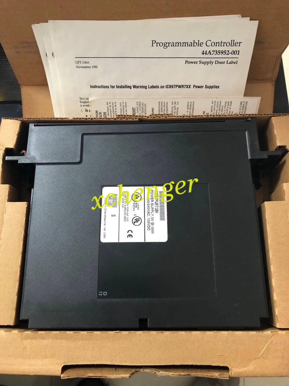 1PCS IC697PWR710H GE PLC Module  new via FedEx or DHL