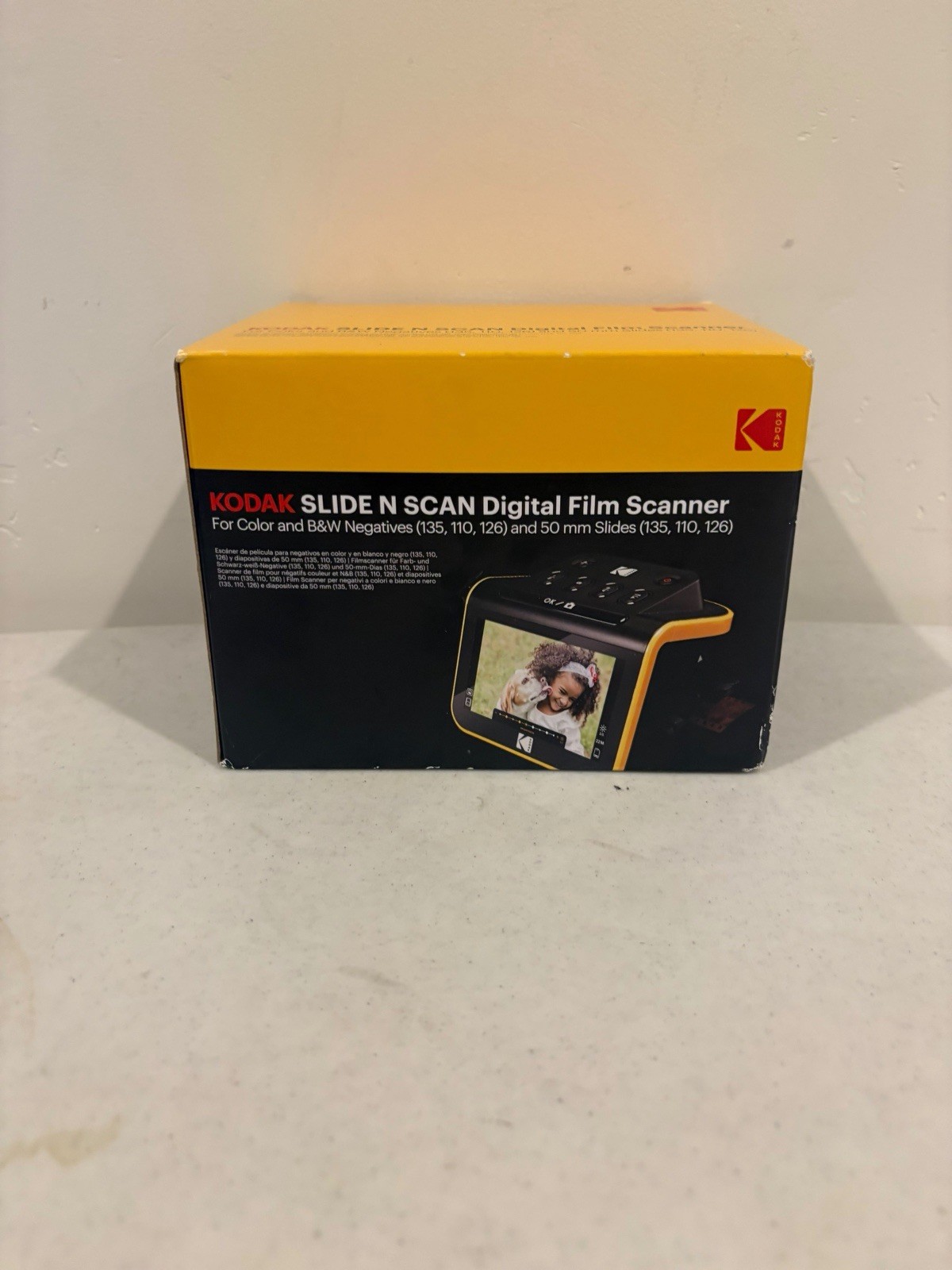Kodak Slide N Scan Digital Film Scanner 135 110 126 Negatives 50mm Slides NEW