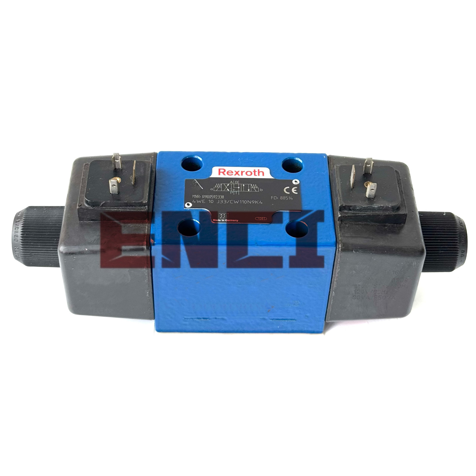 4WE 10 J3X/CW110N9K4 R900592338 Bosch Rexroth Valve 4WE10J33/CW110N9K4