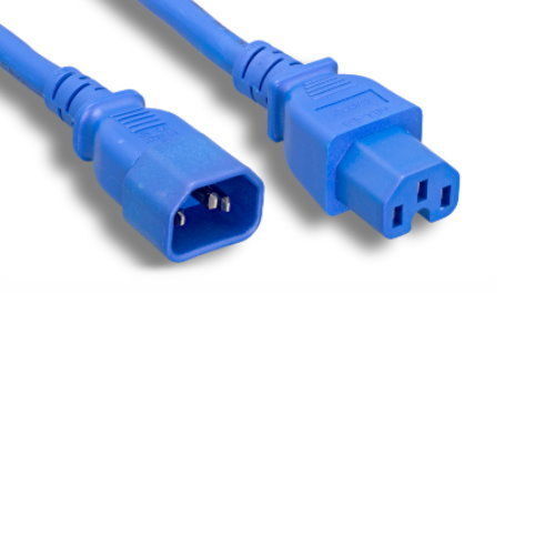 6' Blue Power Cable for Cisco 9120 9140 Multilayer Fabric Switches Jumper Cord