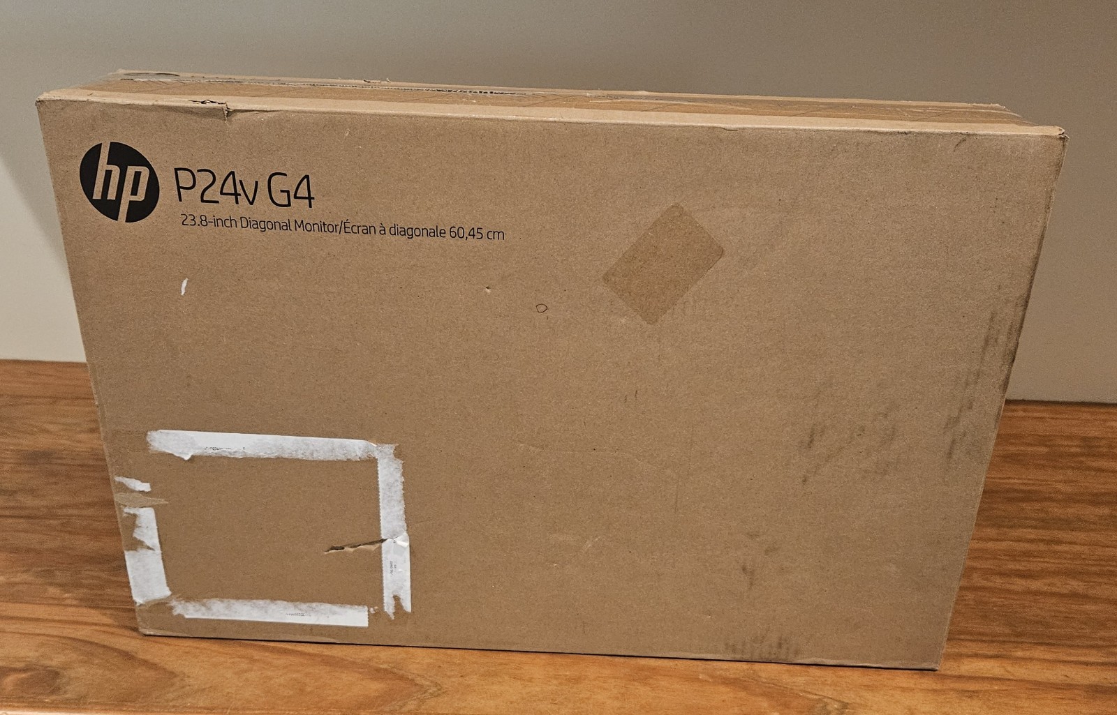 HP Monitor P24v G4 23.8" Widescreen LED LCD Full HD 1080p HDMI VGA Black 9TT78A6