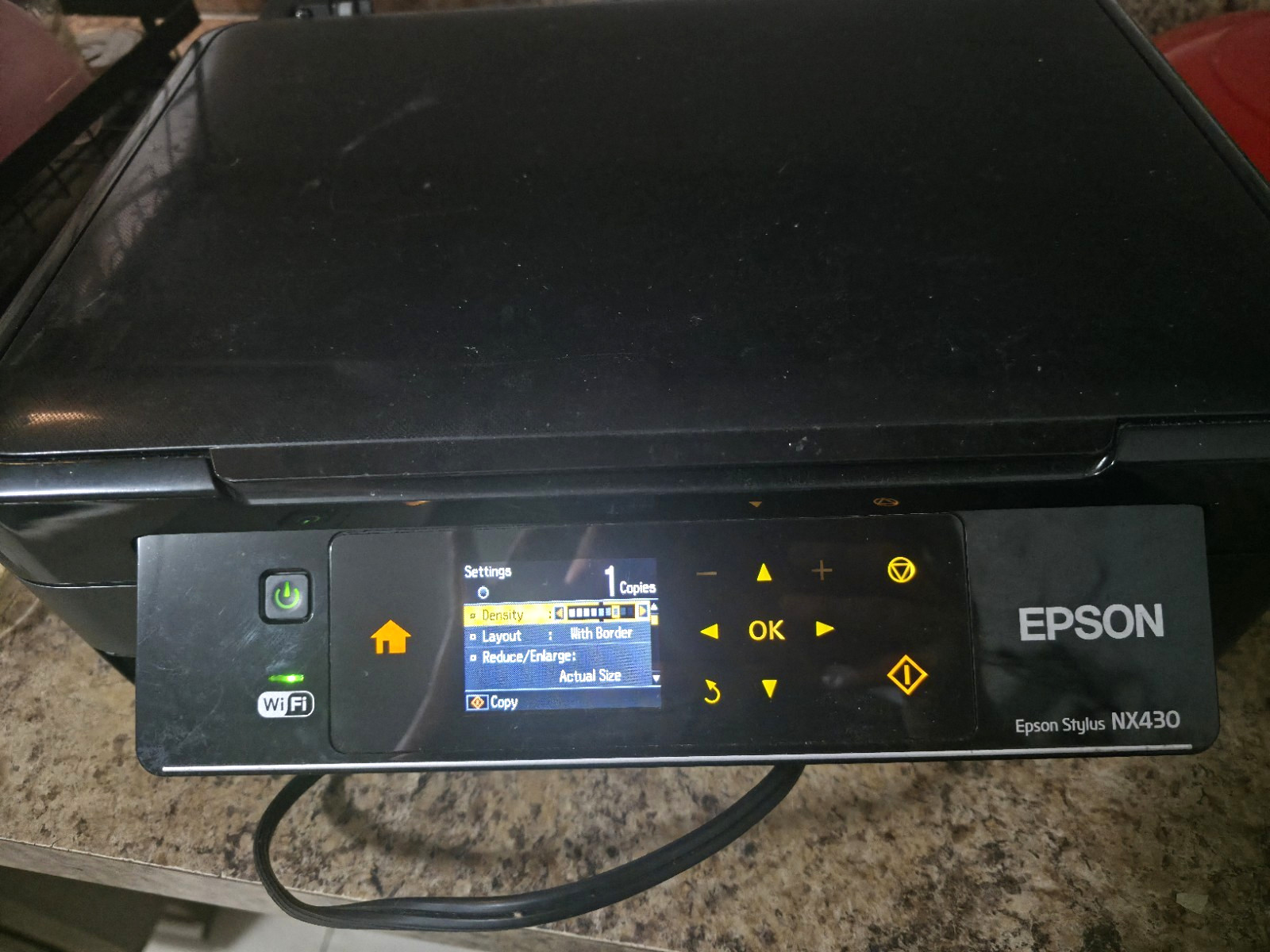 Epson Stylus NX430 Wireless Color All-In-One Inkjet Printer/Scanner/Copier