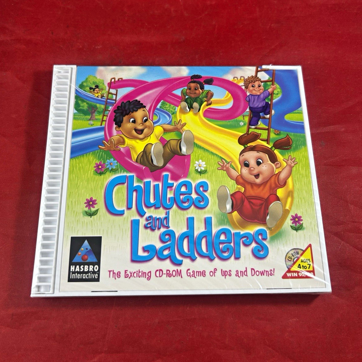 Hasbro Interactive Chutes and Ladders Game CD-ROM CD Format Sealed New