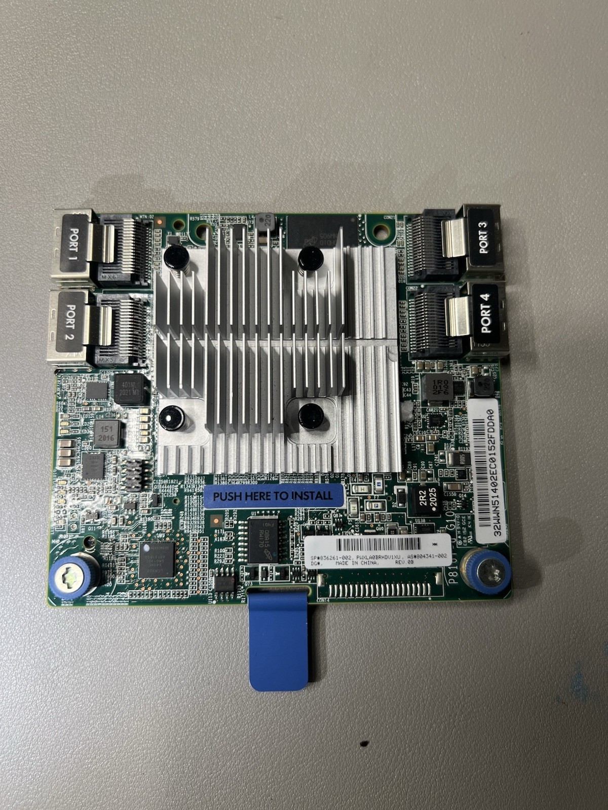 836261-002 HPE Smart Array P816i-a SR G10 SAS/SATA Storage Controller 804341-002