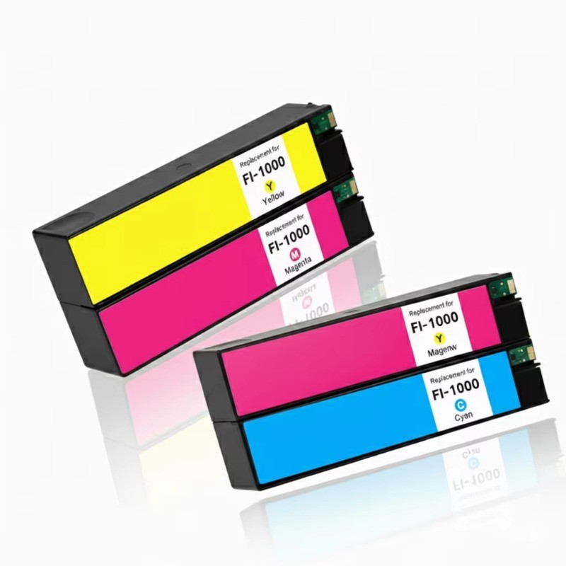 4PC for HP FI1000 Compatible Ink Cartridge Full With Pigment Ink and Chip