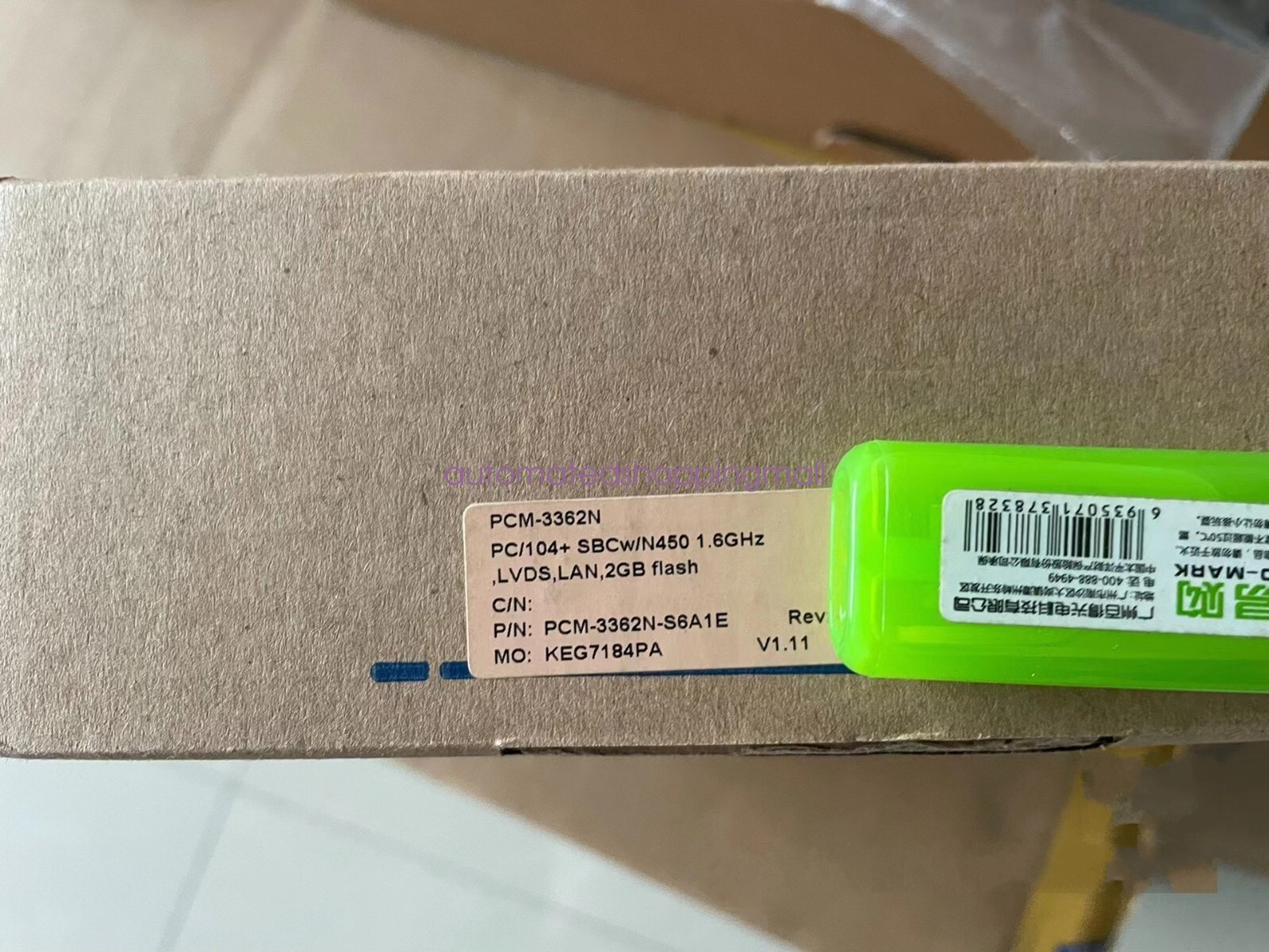 1PCS NEW PCM-3362 PCM-3362N-S6A1E Industrial Motherboards By DHL or FedEX