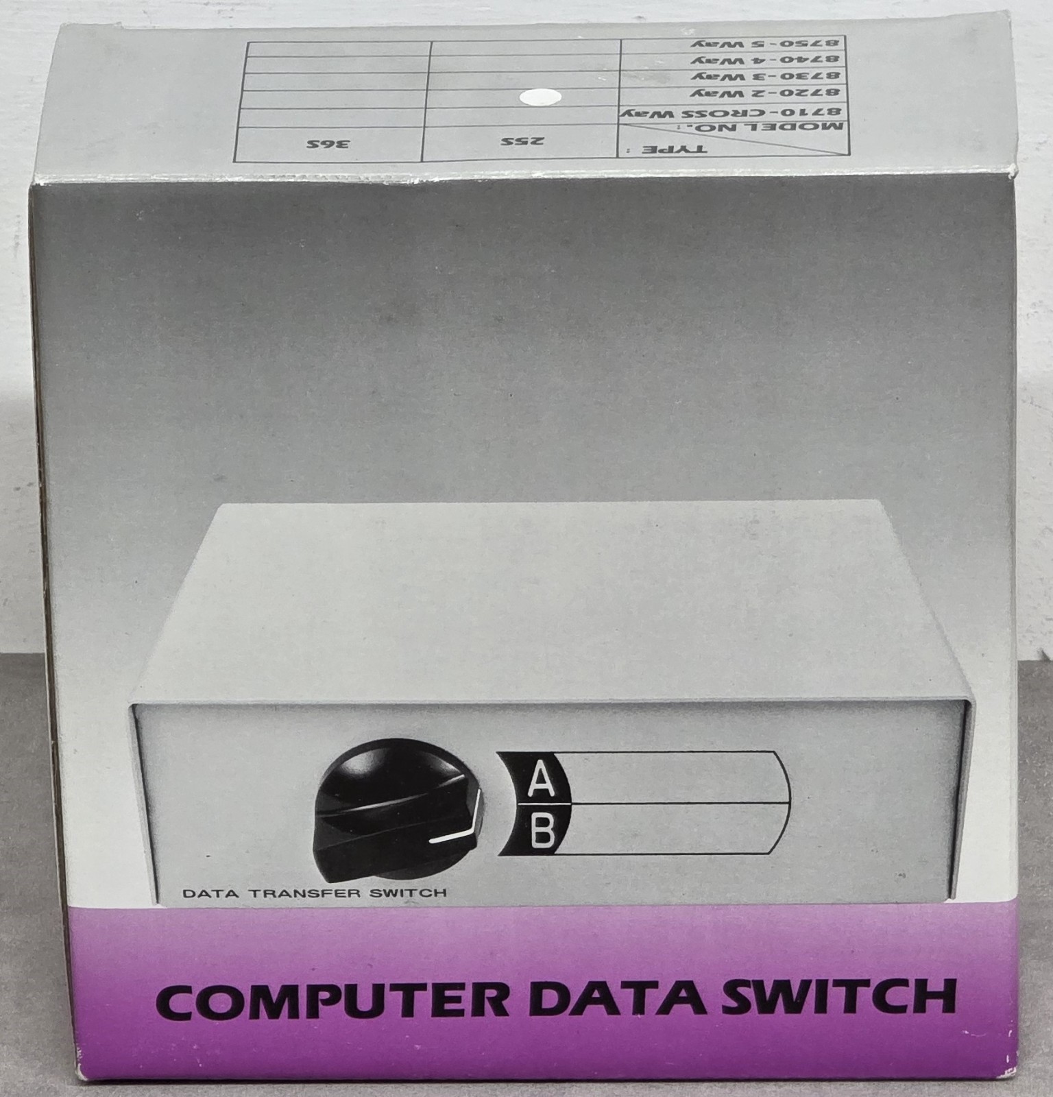 Computer Data Switch Vintage Data Transfer Switch A/B Retro Computer New