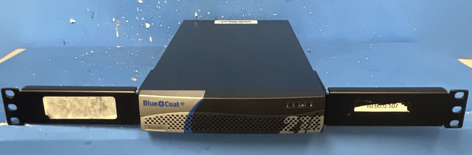Blue Coat ProxySG SG210-25-PR Security Appliance 210 Series 090-02796 BlueCoat