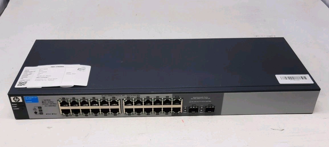 HP ProCurve 1810G-24 24 Port Gigabit Ethernet Switch J9450A