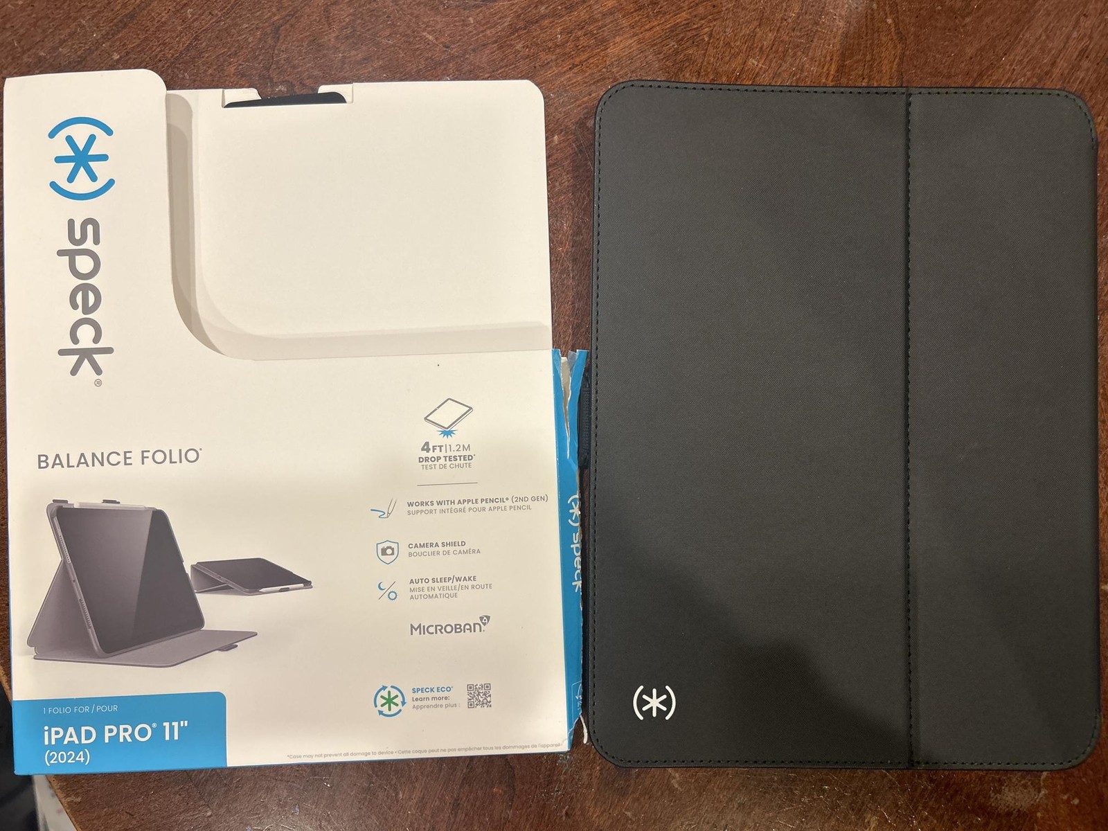 Speck New iPad Pro 11 Inch Case (2024 Model, 5th Gen) - with Pencil Holder, Drop
